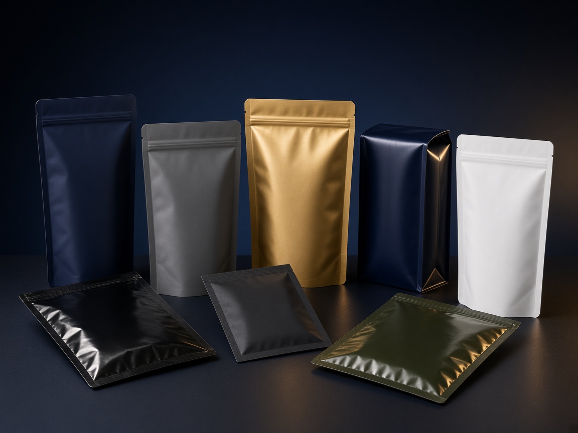 AI-generated visual representation of Pouch Formats