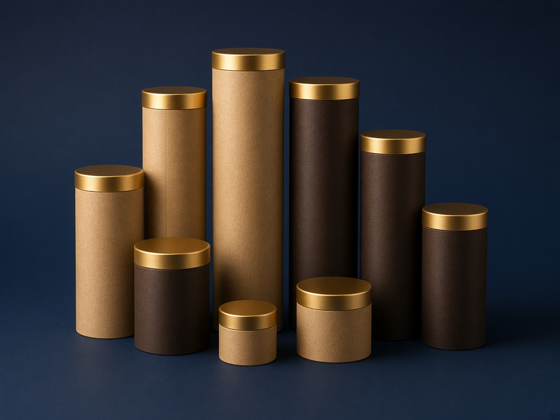 AI-generated visual representation of Consumer Paper Tube Packaging