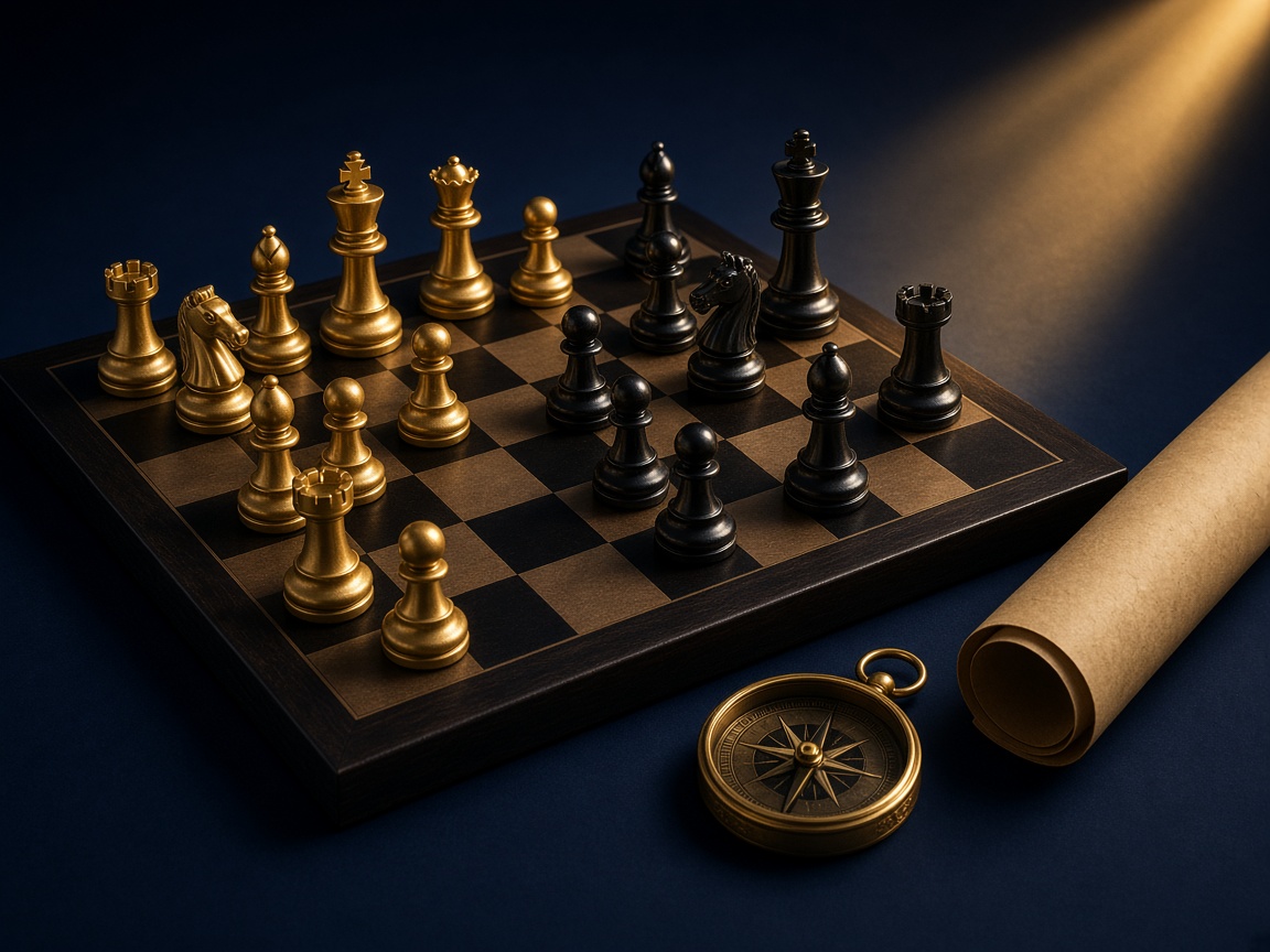 AI-generated visual representation of Strategy
