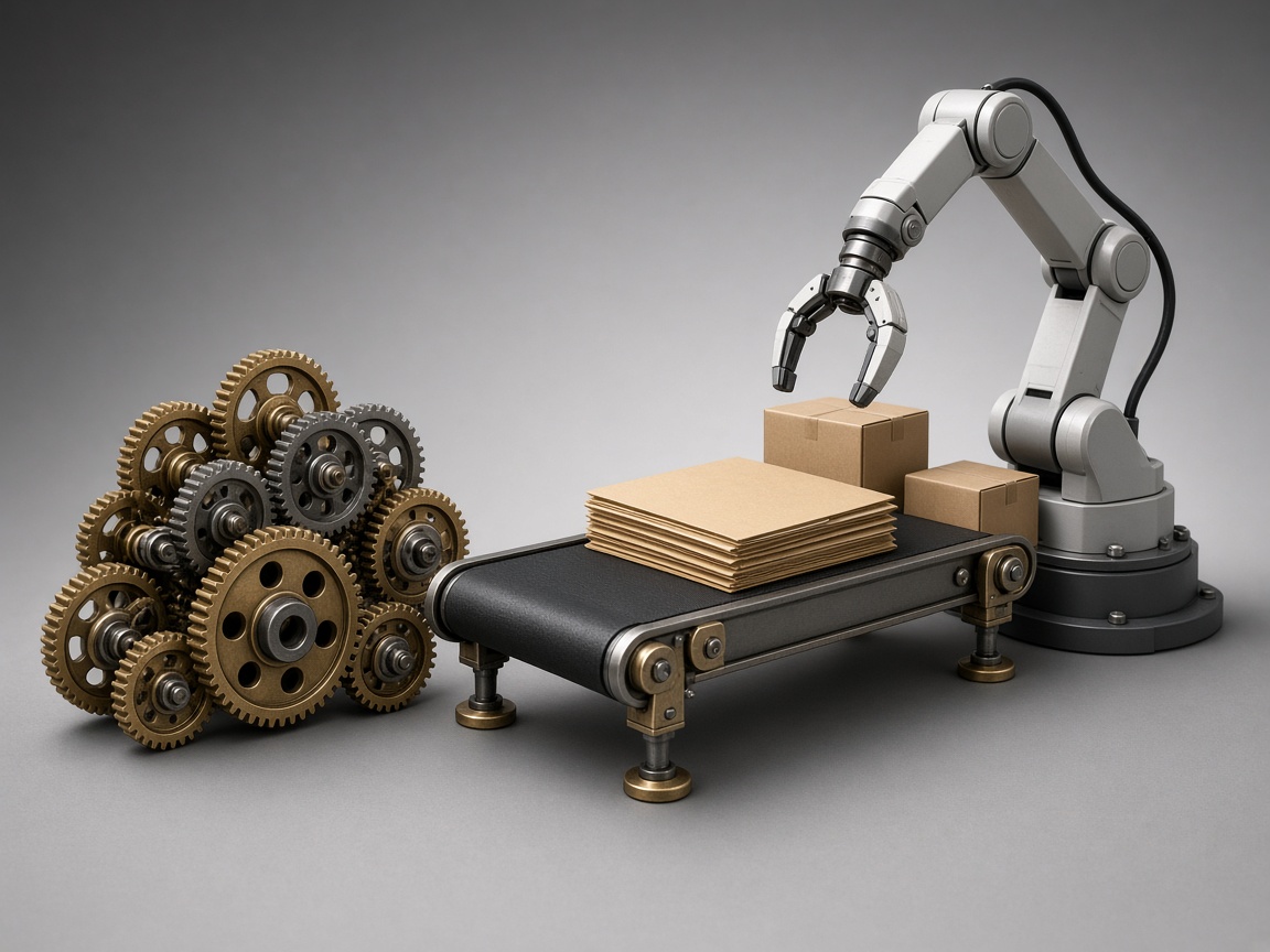 AI-generated visual representation of Automation