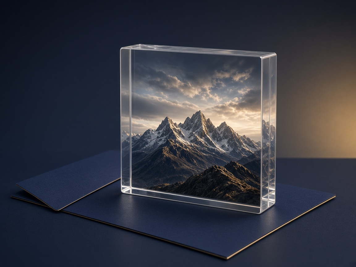 AI-generated visual representation of Acrylic Printing