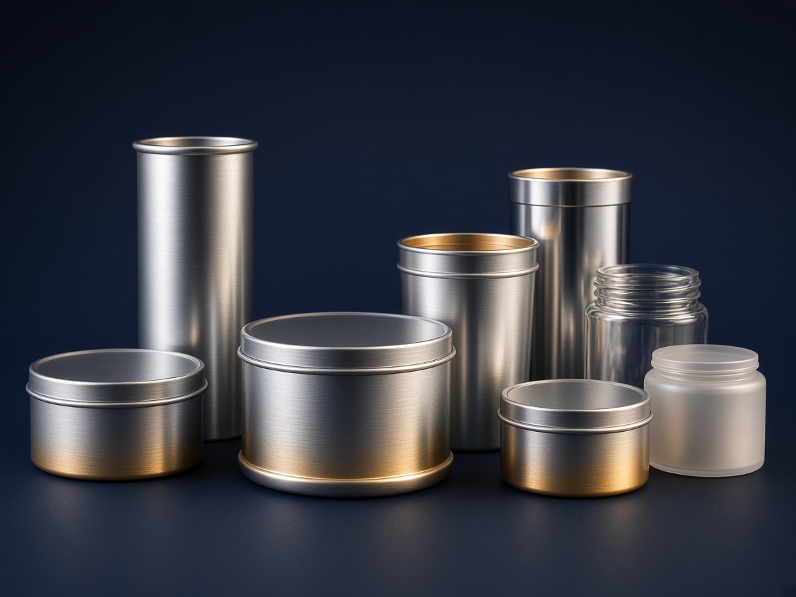 AI-generated visual representation of Aluminium Containers