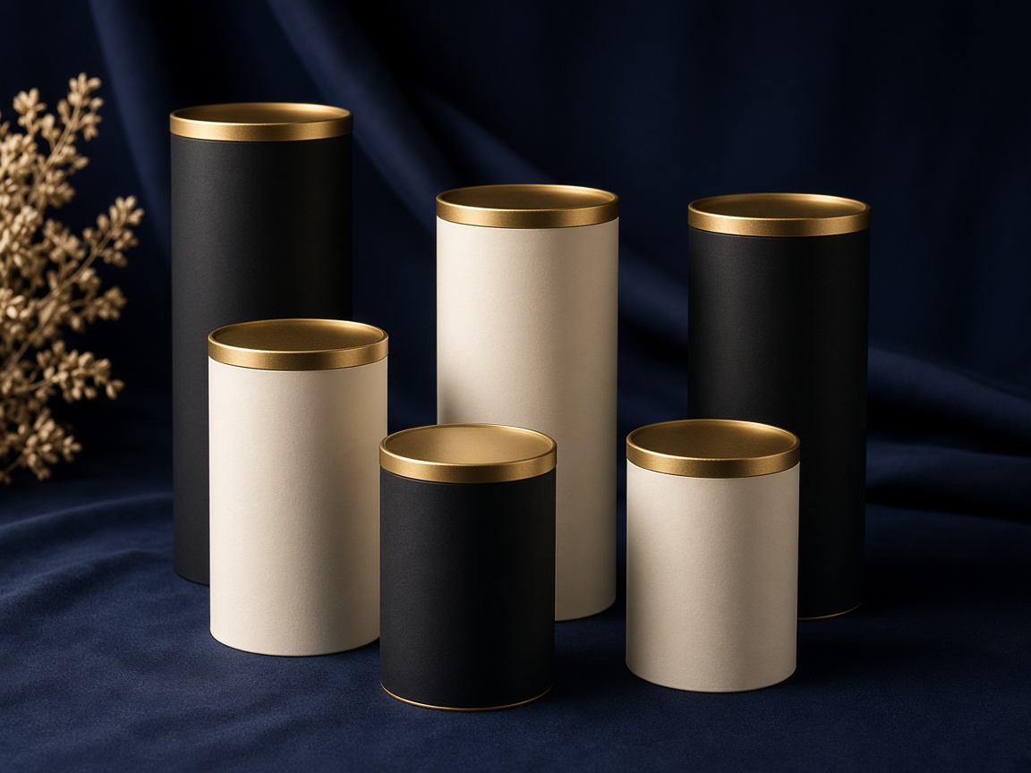AI-generated visual representation of Apparel Paper Tubes