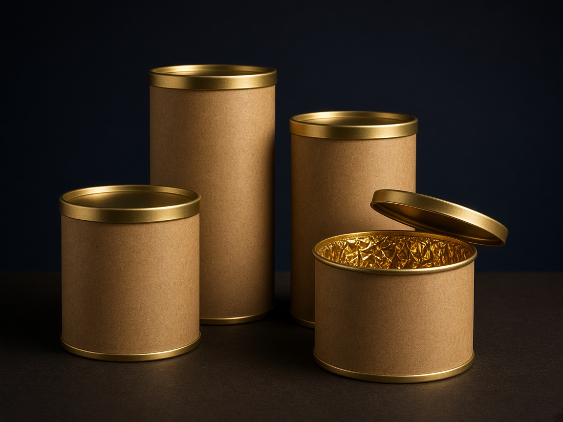 AI-generated visual representation of Aroma Barrier Composite Cans