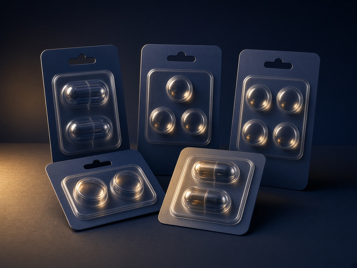 AI-generated visual representation of Blister Card Packaging