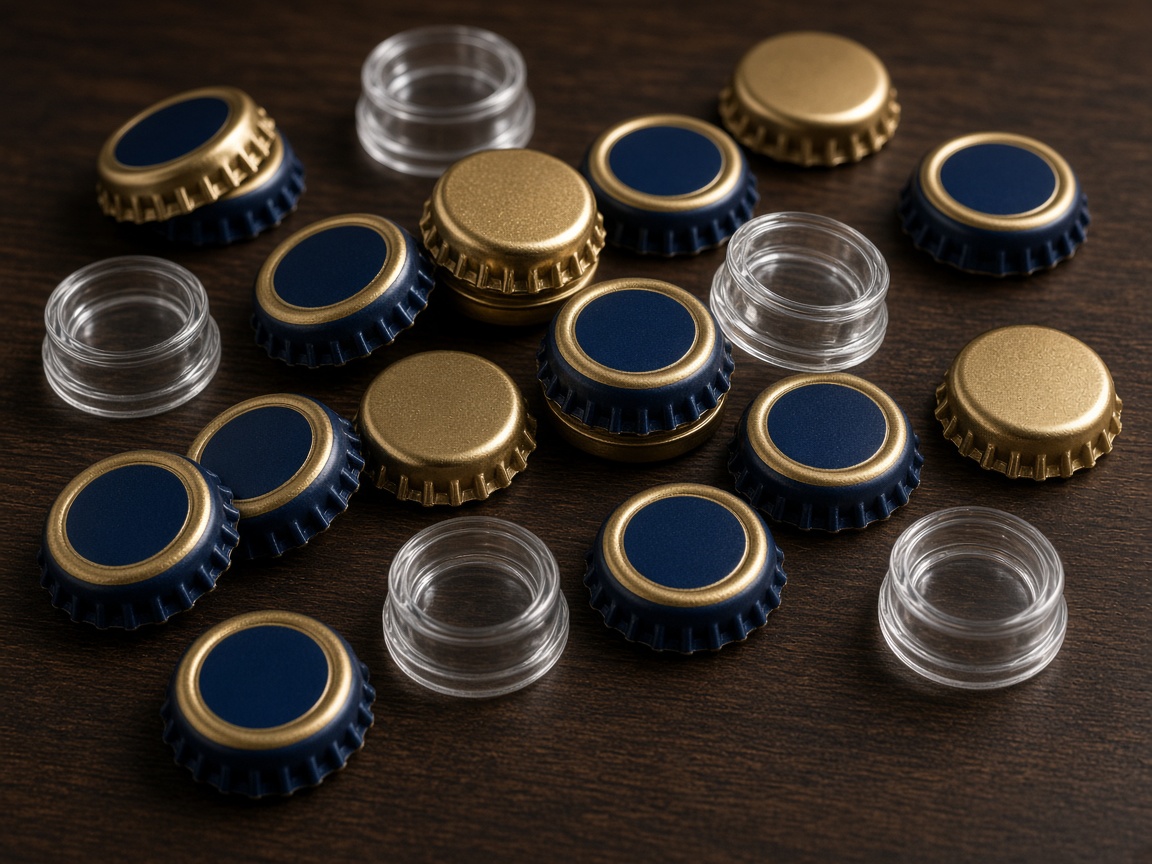 AI-generated visual representation of Bottle Caps