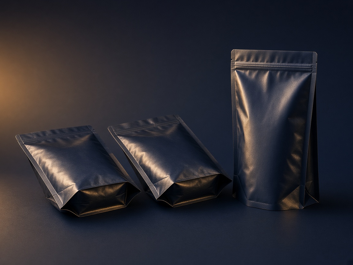AI-generated visual representation of Bottom Gusset Pouches