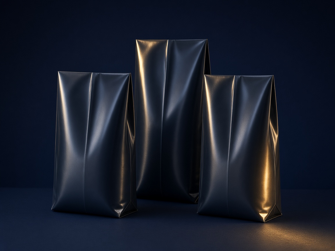 AI-generated visual representation of Center Seal Pouches