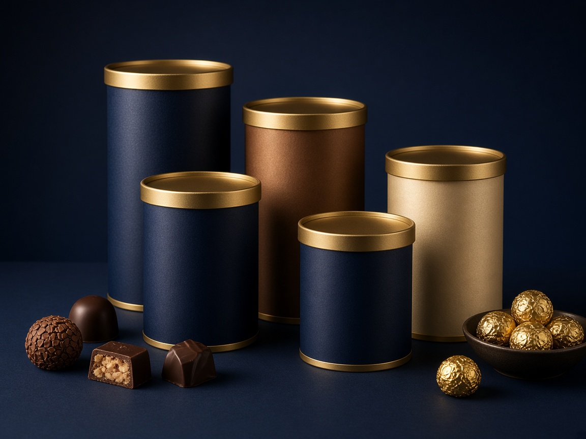 AI-generated visual representation of Confectionery Composite Cans