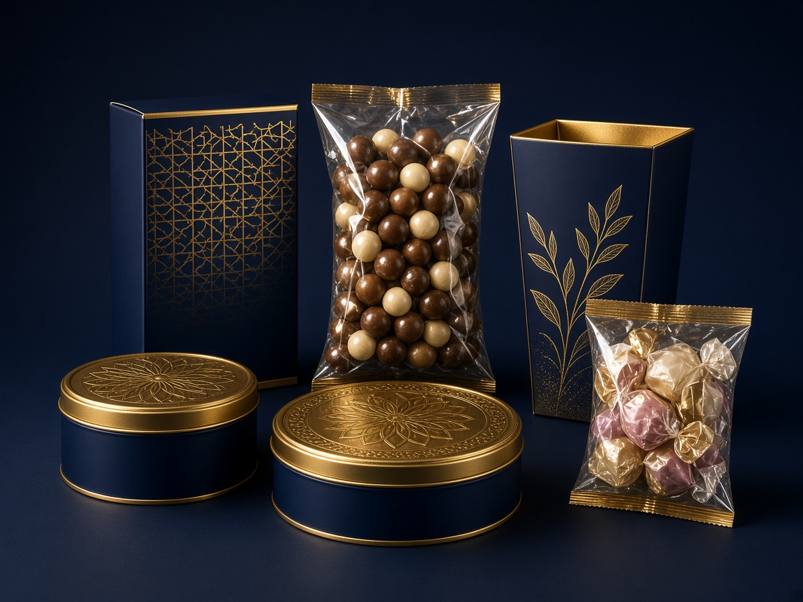 AI-generated visual representation of Confectionery Packaging