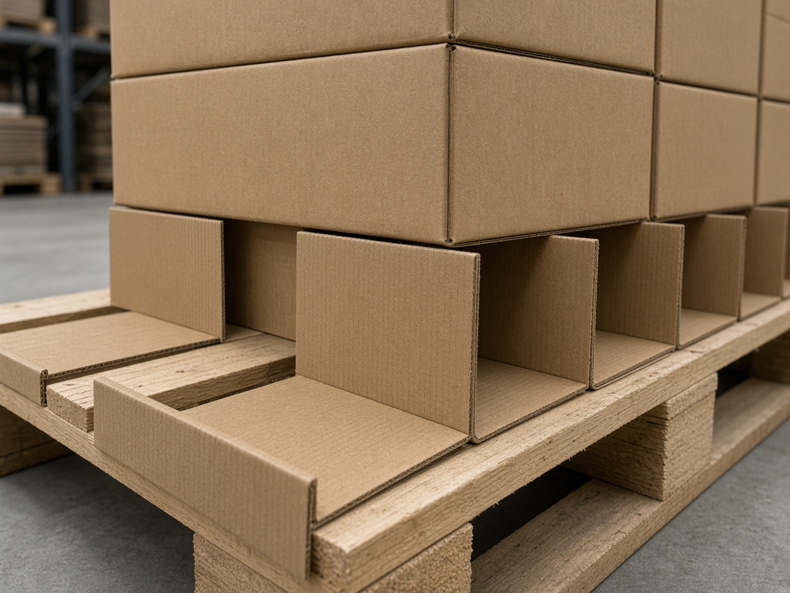 AI-generated visual representation of Corrugated Edge Protectors