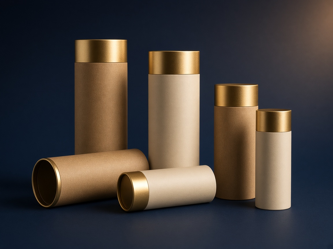 AI-generated visual representation of Cosmetic Paper Tubes