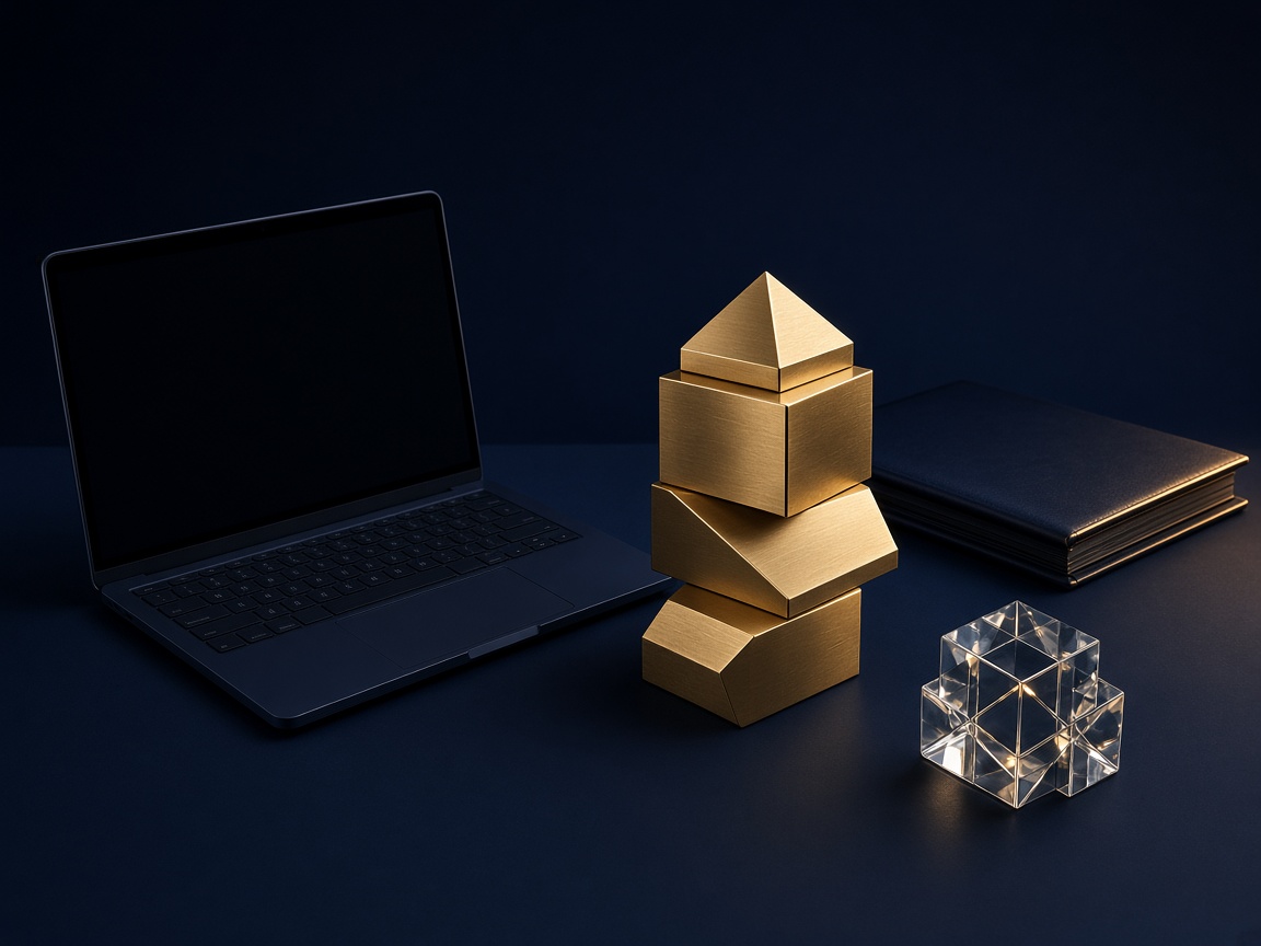 AI-generated visual representation of Custom Business Software