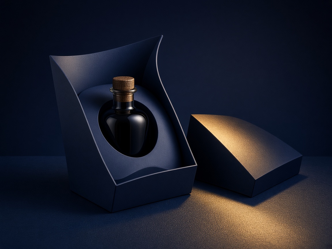 AI-generated visual representation of Custom Packaging Development