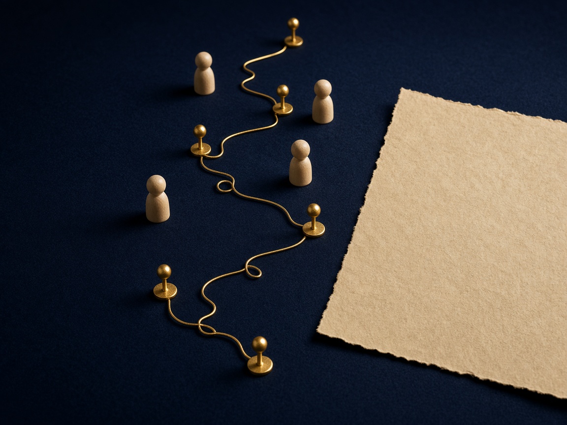 AI-generated visual representation of Customer Journey Mapping