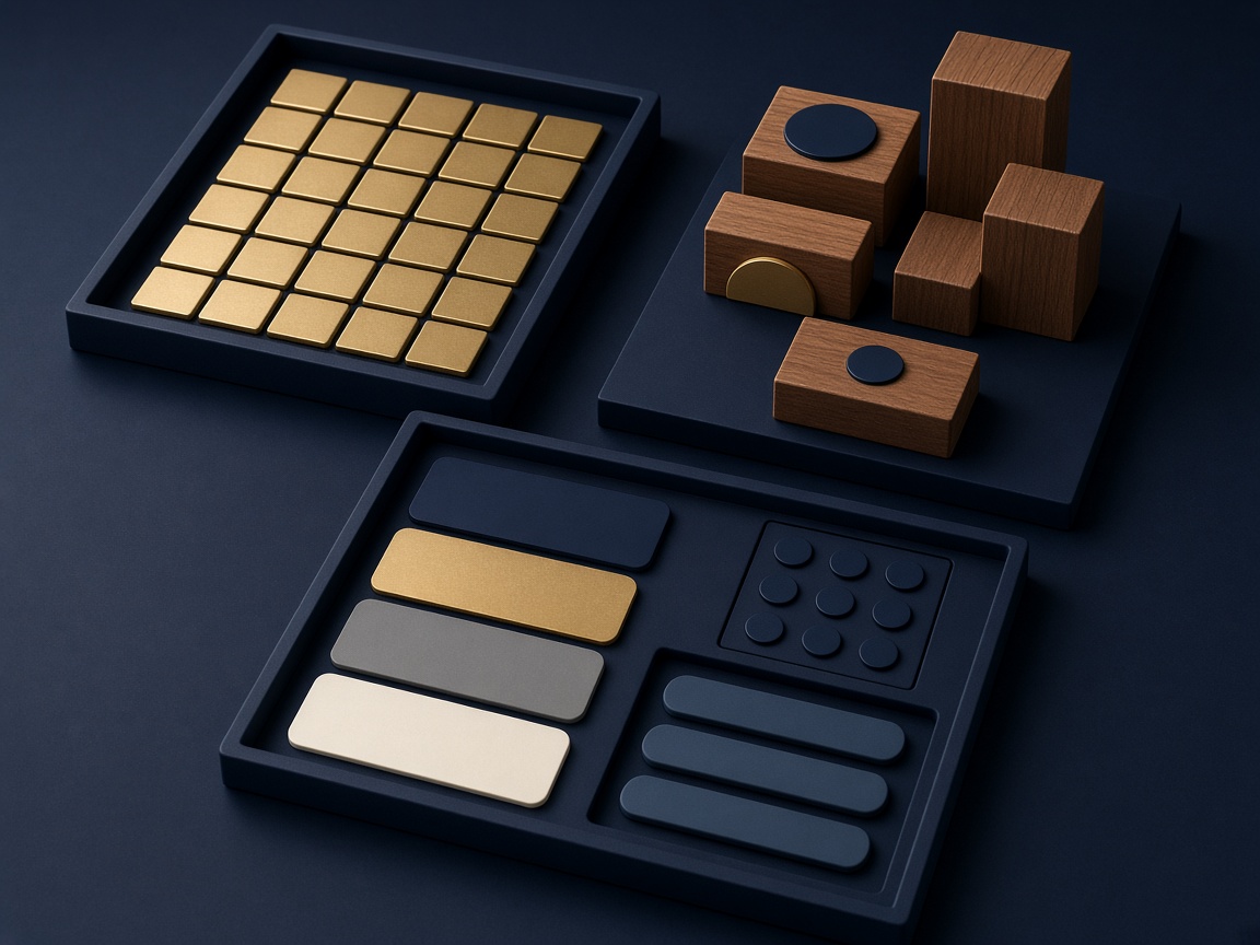 AI-generated visual representation of Design Systems