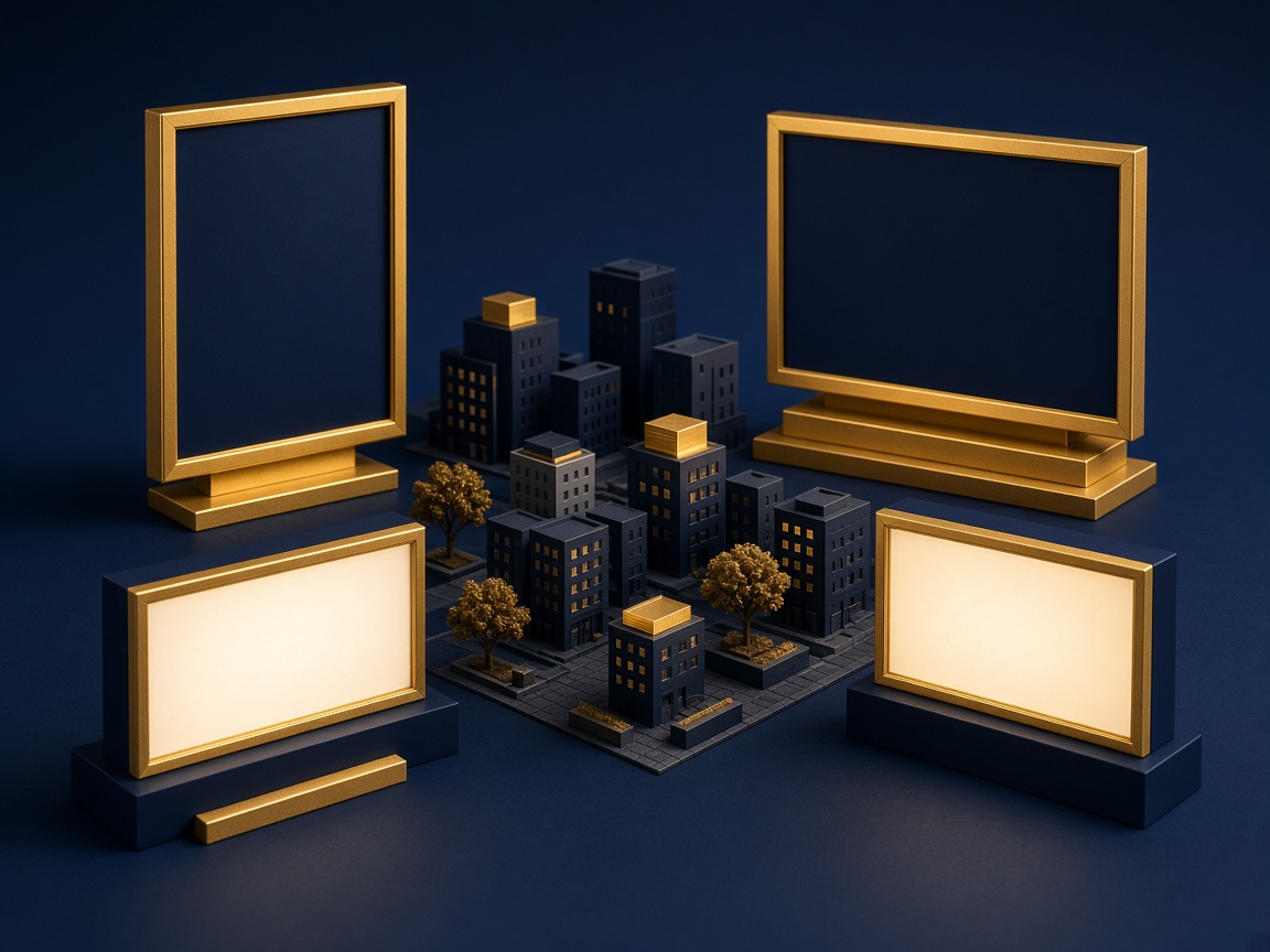 AI-generated visual representation of Display Advertising