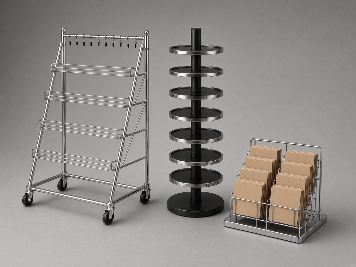 AI-generated visual representation of Display Racks