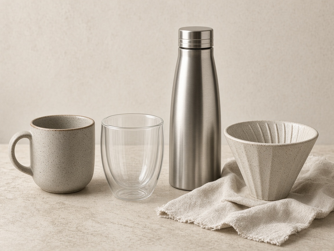AI-generated visual representation of Drinkware