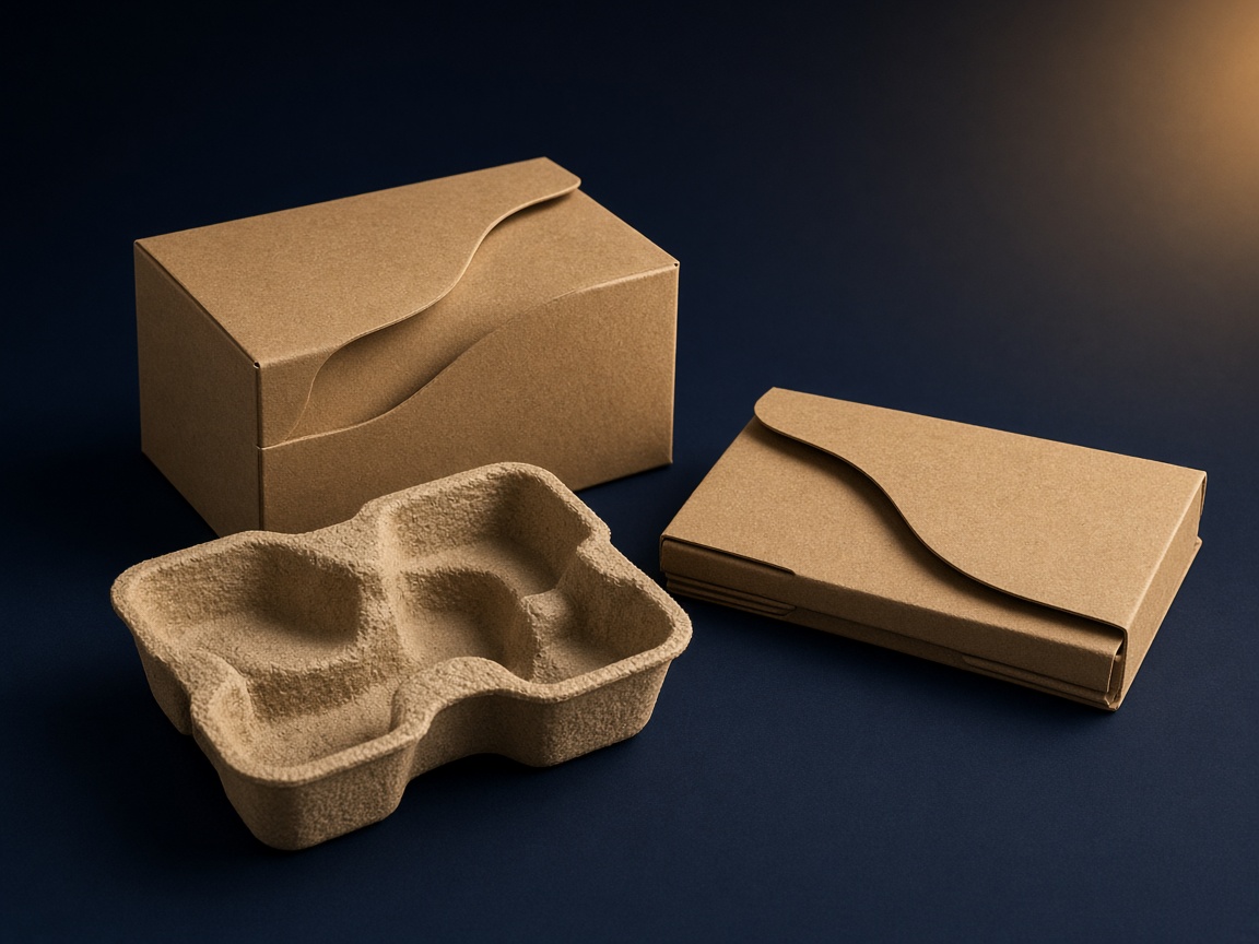 AI-generated visual representation of Eco-Friendly Packaging Design