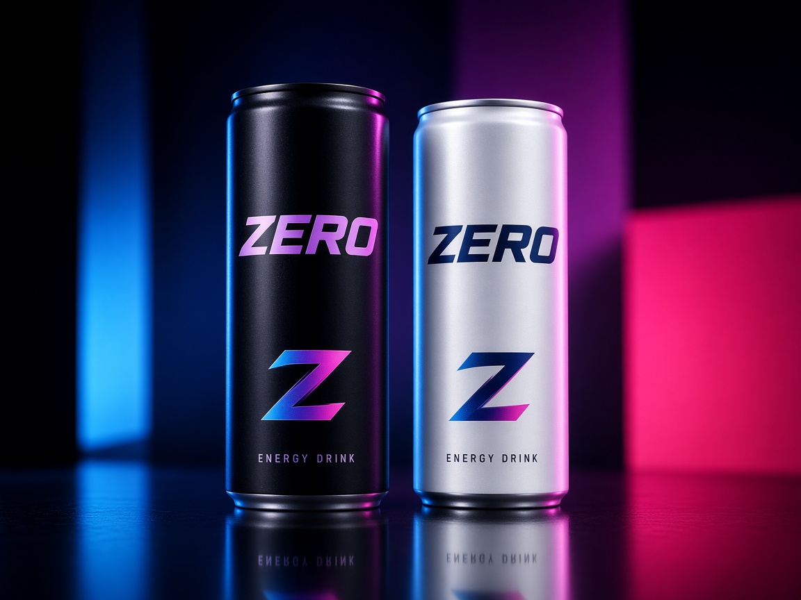 AI-generated visual representation of Energy Drink Packaging