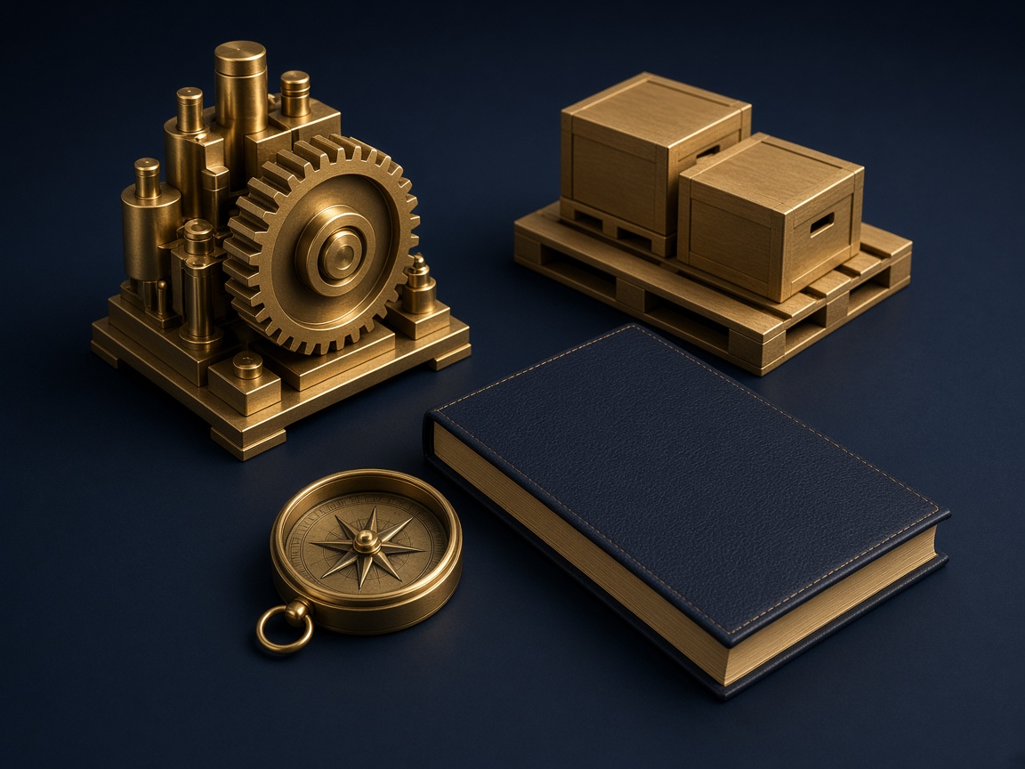 AI-generated visual representation of ERP Solutions