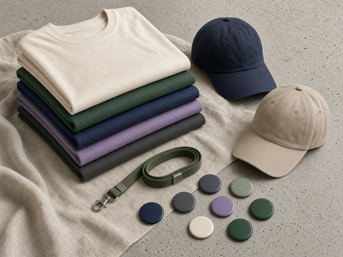AI-generated visual representation of Event Merchandise