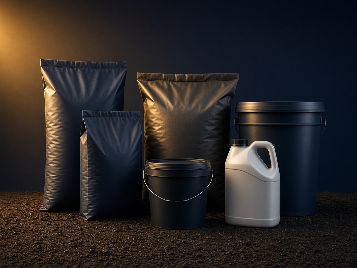 AI-generated visual representation of Fertilizer Packaging