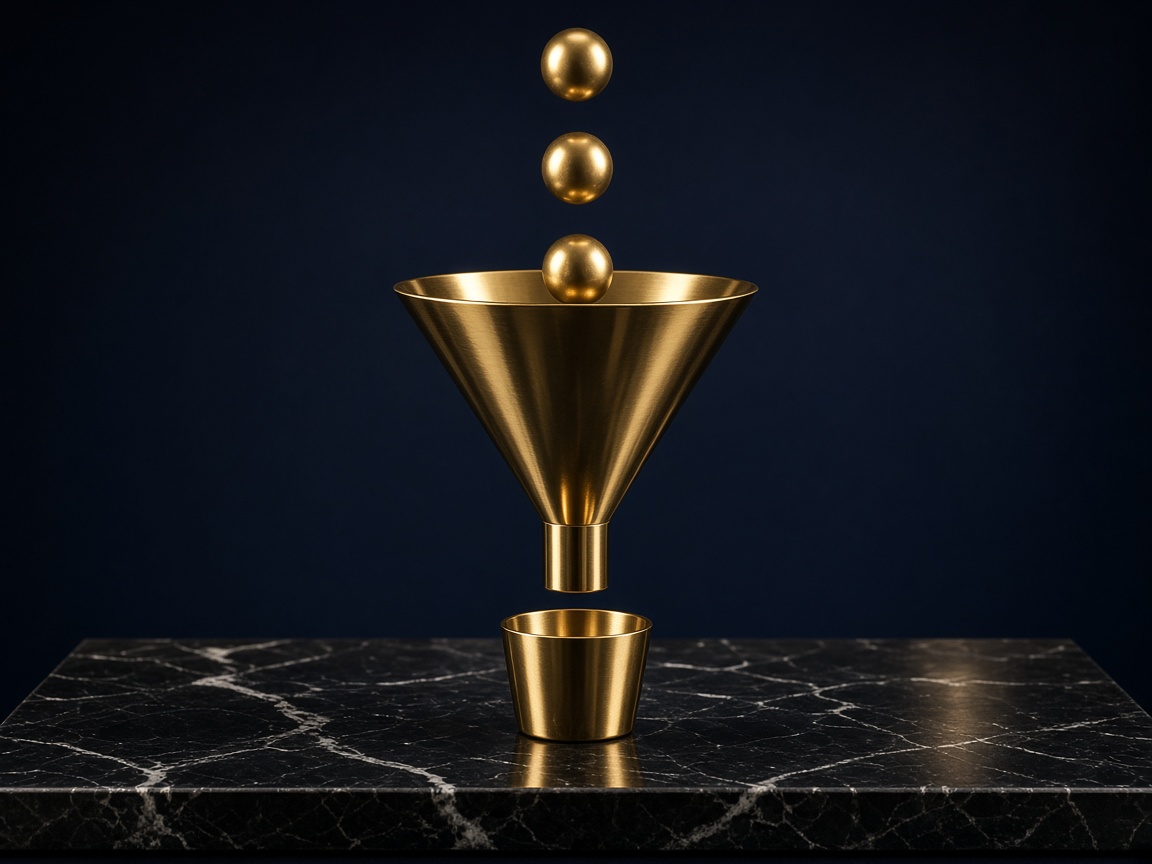 AI-generated visual representation of Funnel Strategy