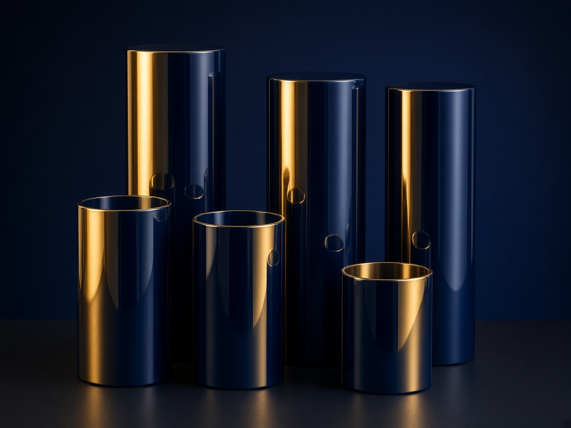 AI-generated visual representation of Gloss Laminated Paper Tubes