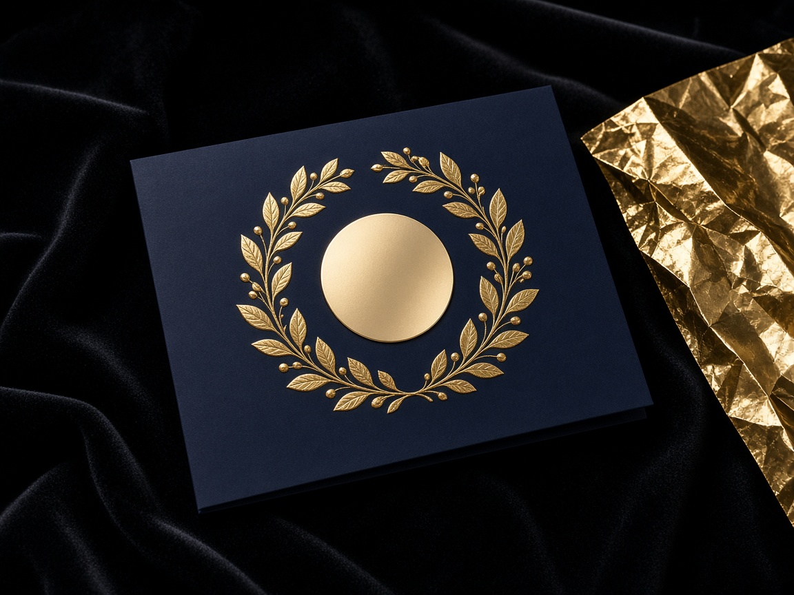 AI-generated visual representation of Gold Foiling