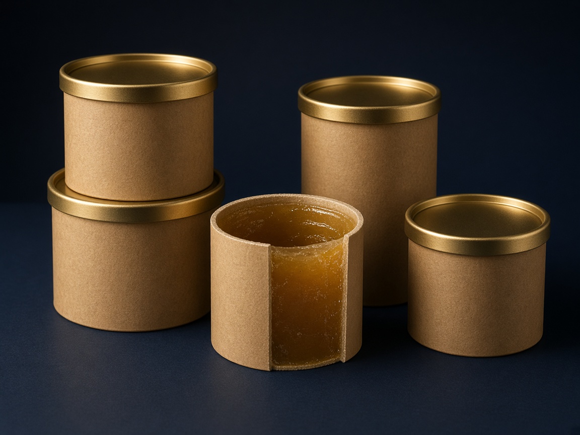 AI-generated visual representation of Grease Resistant Composite Cans