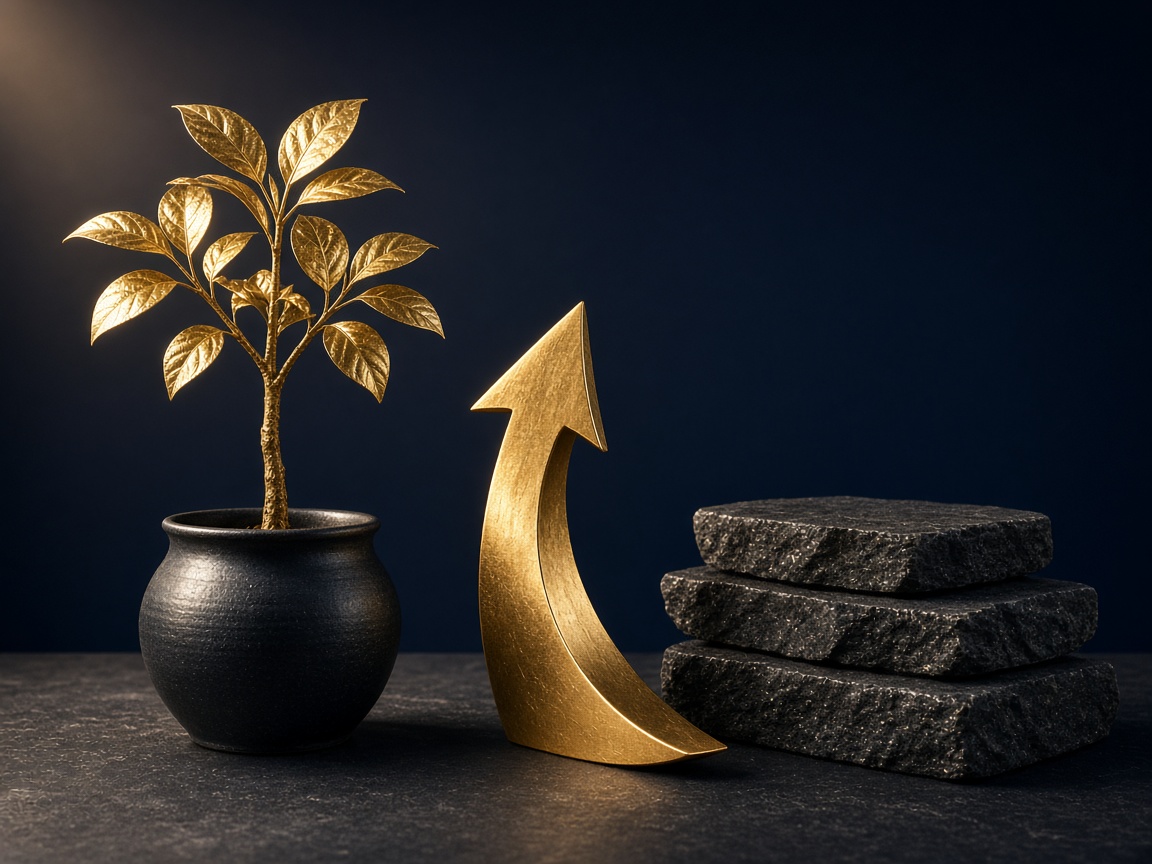 AI-generated visual representation of Growth Strategy