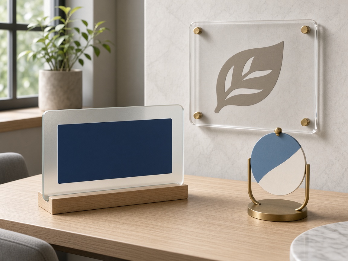 AI-generated visual representation of Indoor Signage