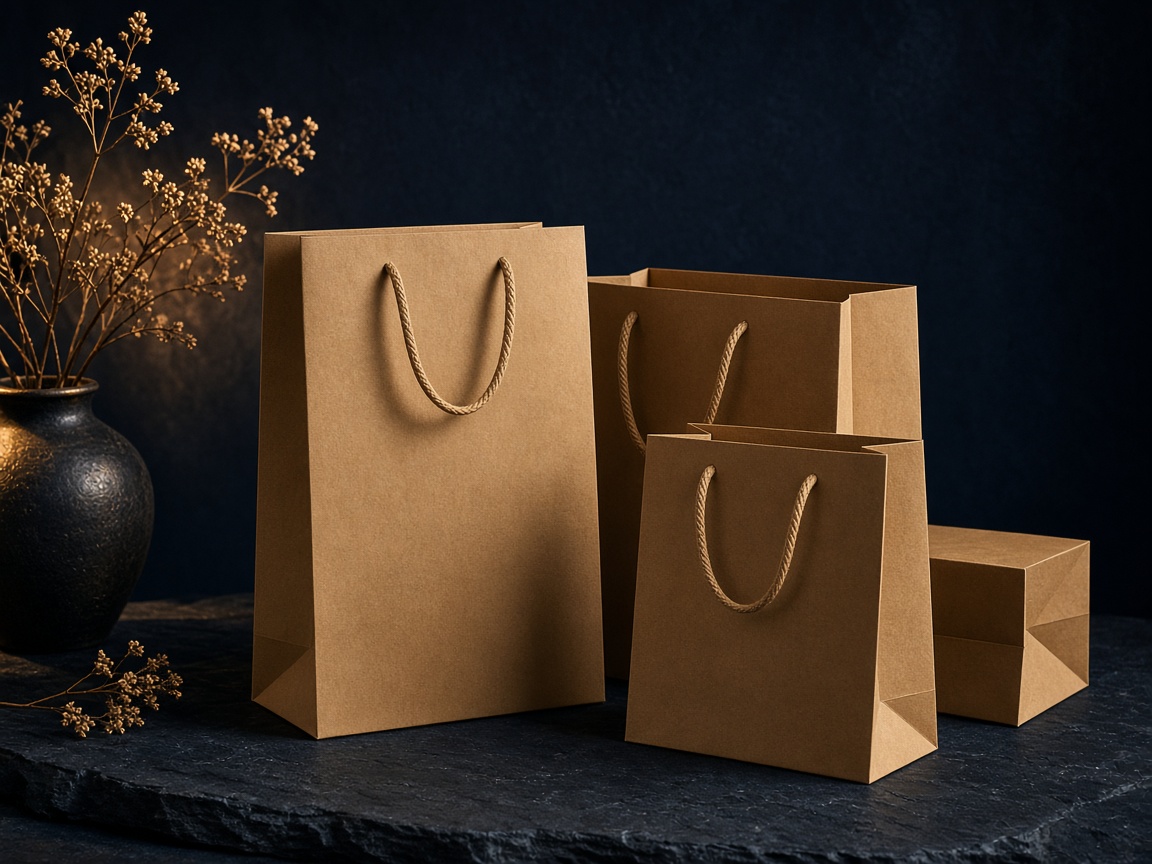 AI-generated visual representation of Kraft Bags