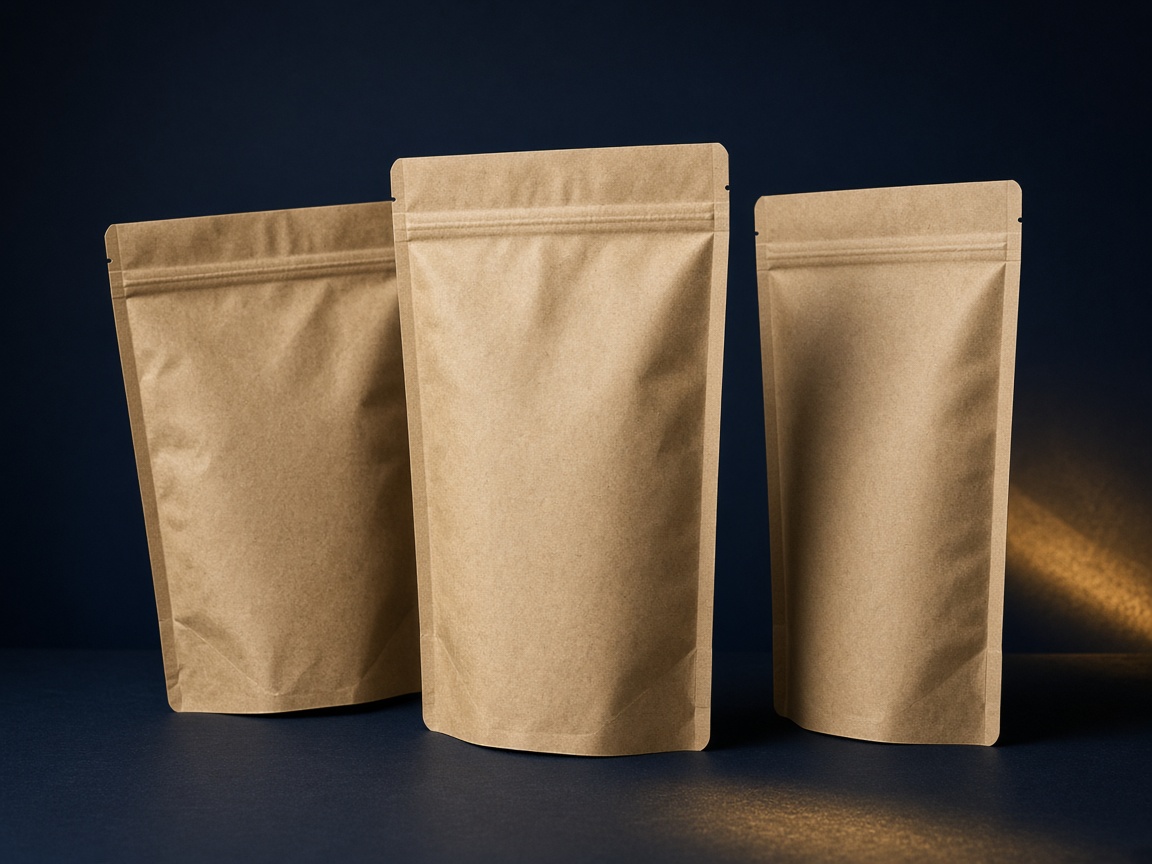 AI-generated visual representation of Kraft Pouches