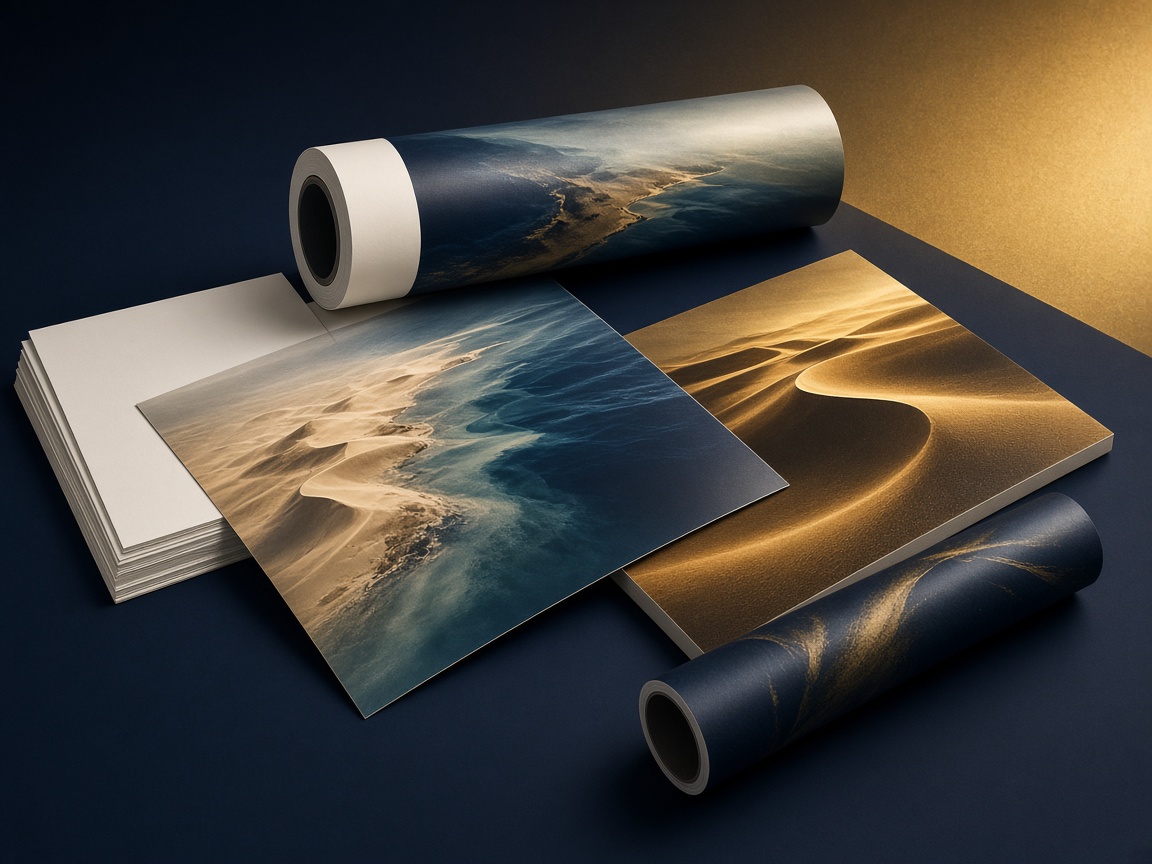 AI-generated visual representation of Large Format Printing