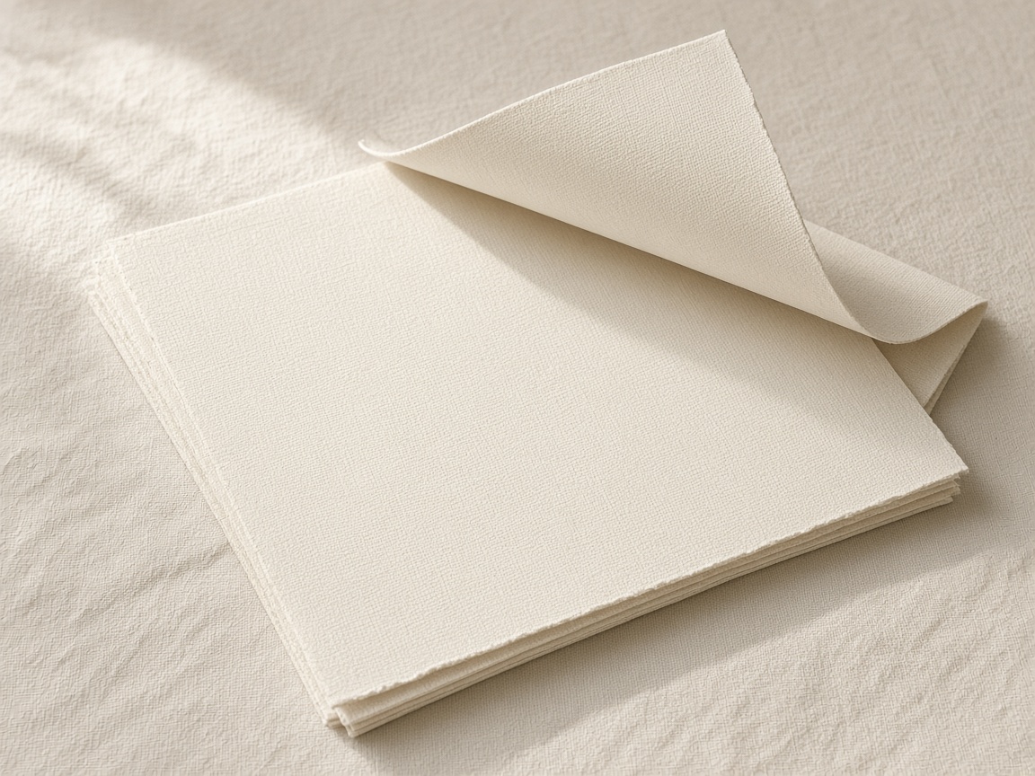 AI-generated visual representation of Linen Paper