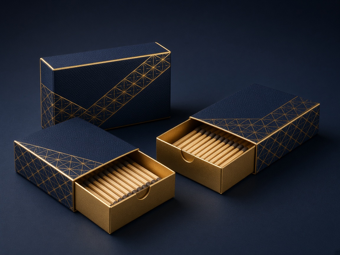 AI-generated visual representation of Matchbox Style Boxes