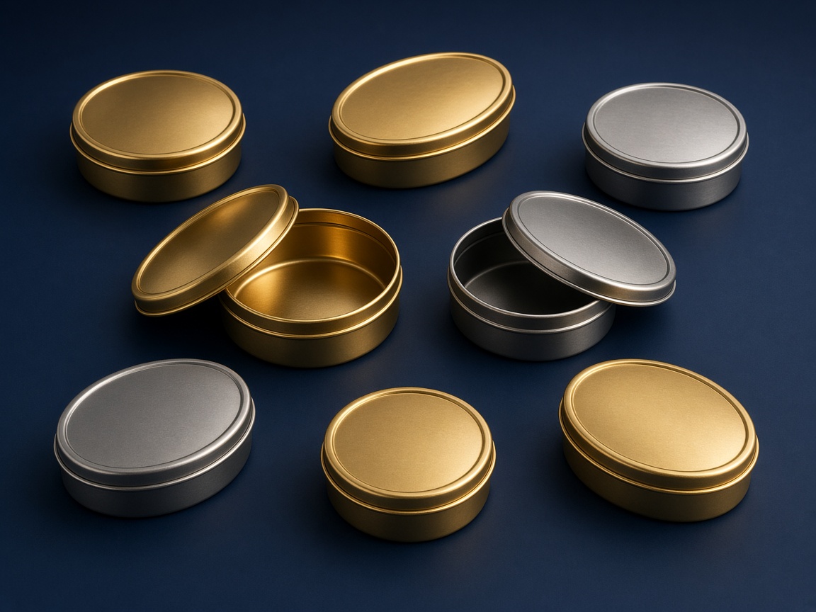 AI-generated visual representation of Metal Tins