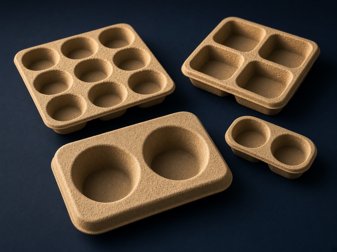 AI-generated visual representation of Molded Pulp Inserts