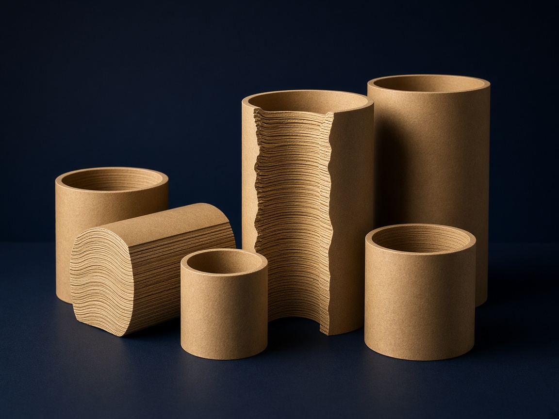 AI-generated visual representation of Multi-Ply Paper Tubes
