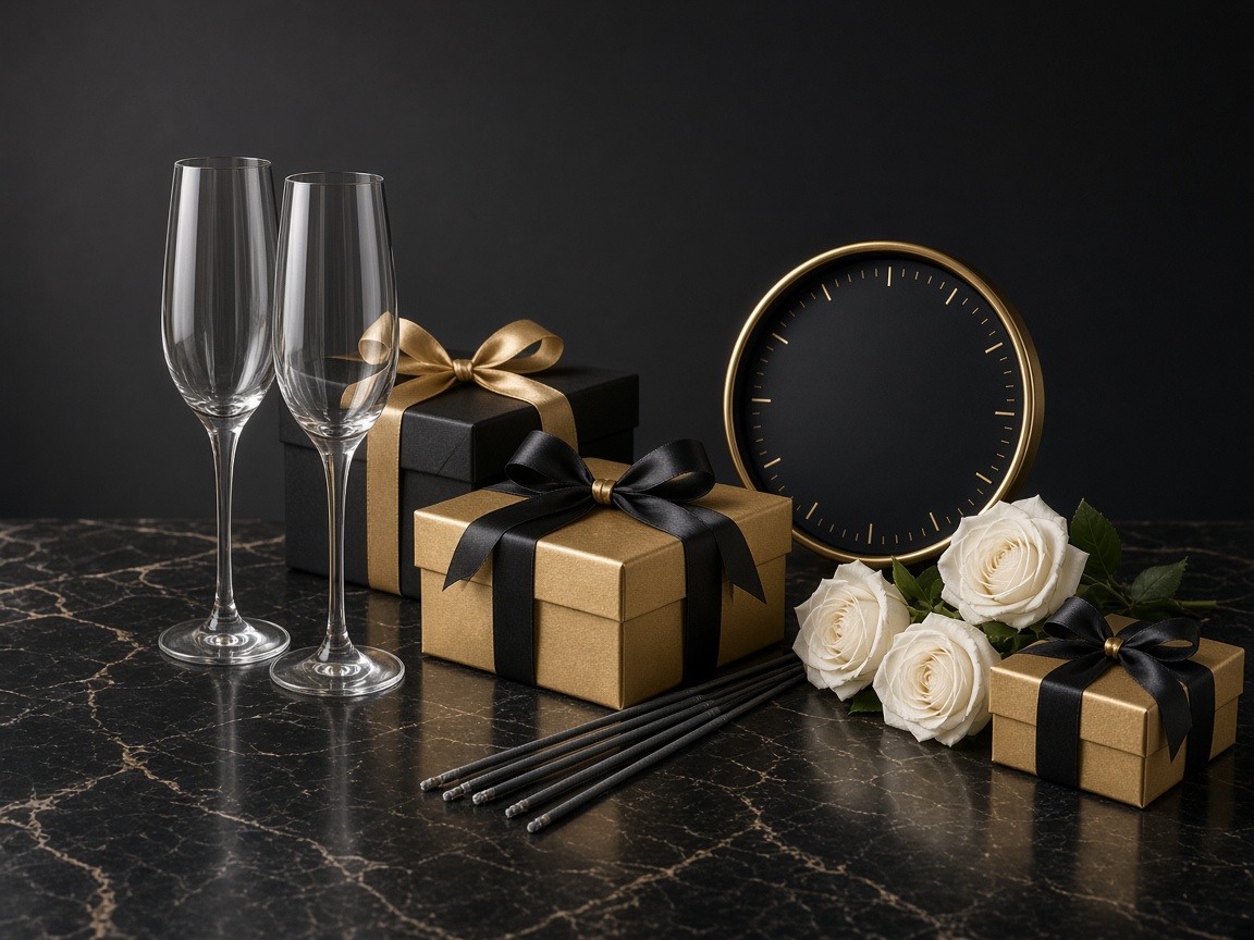 AI-generated visual representation of New Year Gifts