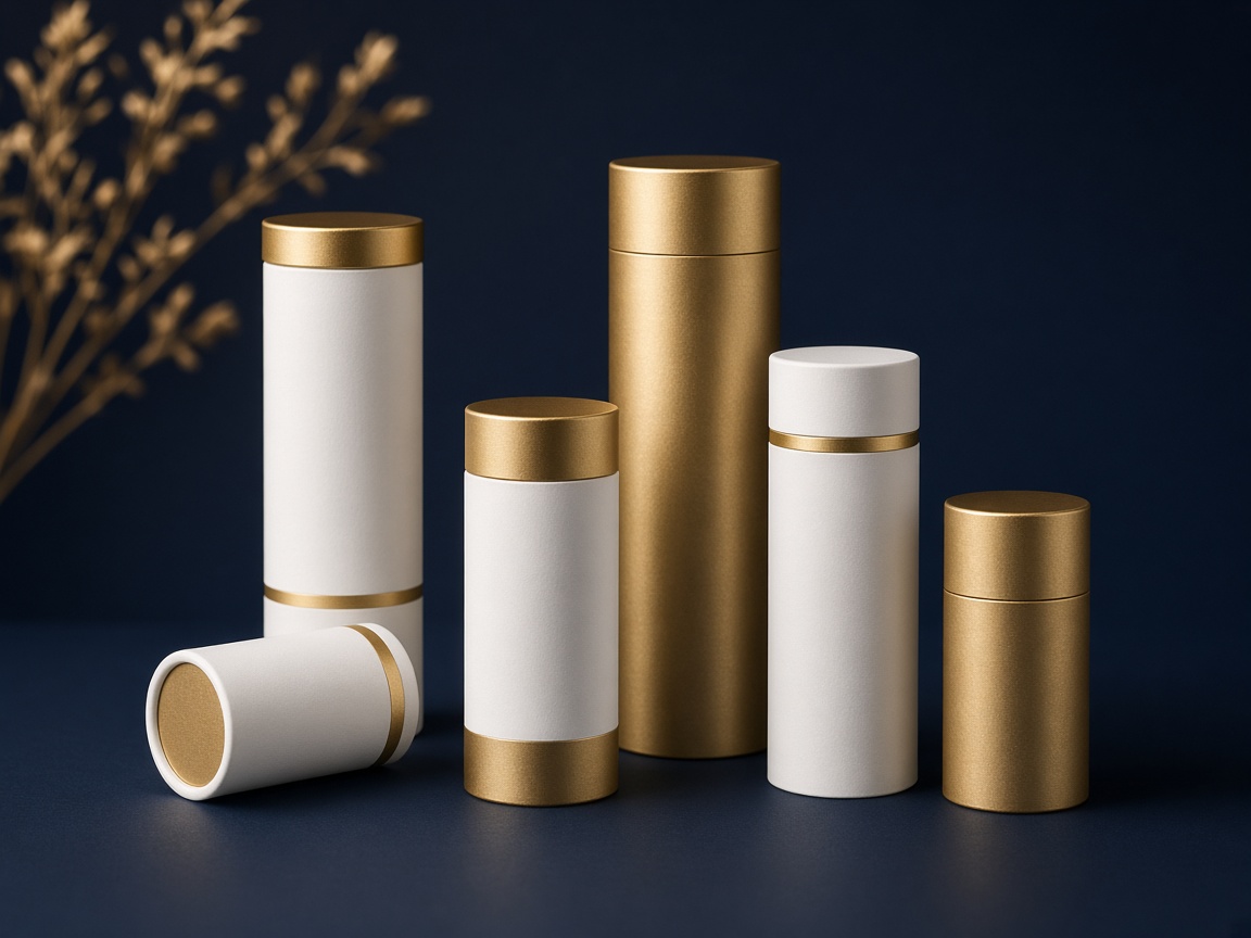 AI-generated visual representation of Nutraceutical Paper Tubes