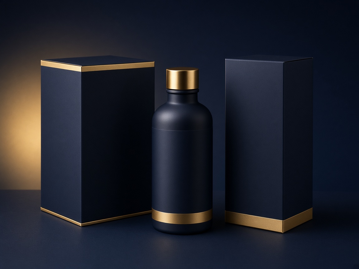 AI-generated visual representation of Packaging 3D Mockups