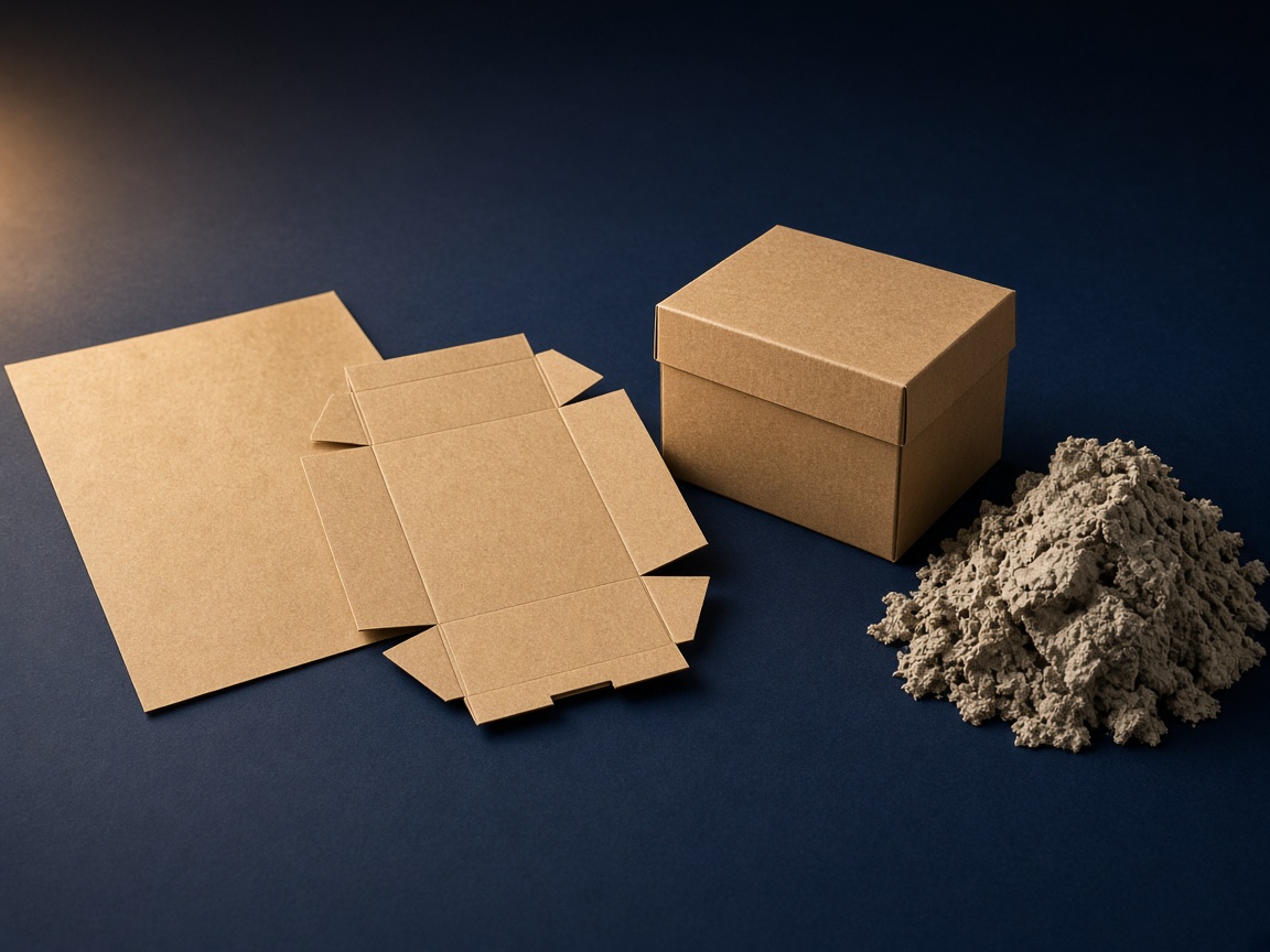 AI-generated visual representation of Packaging Lifecycle Assessment
