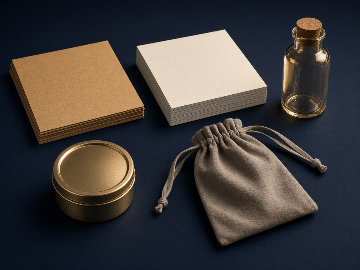 AI-generated visual representation of Packaging Material Selection