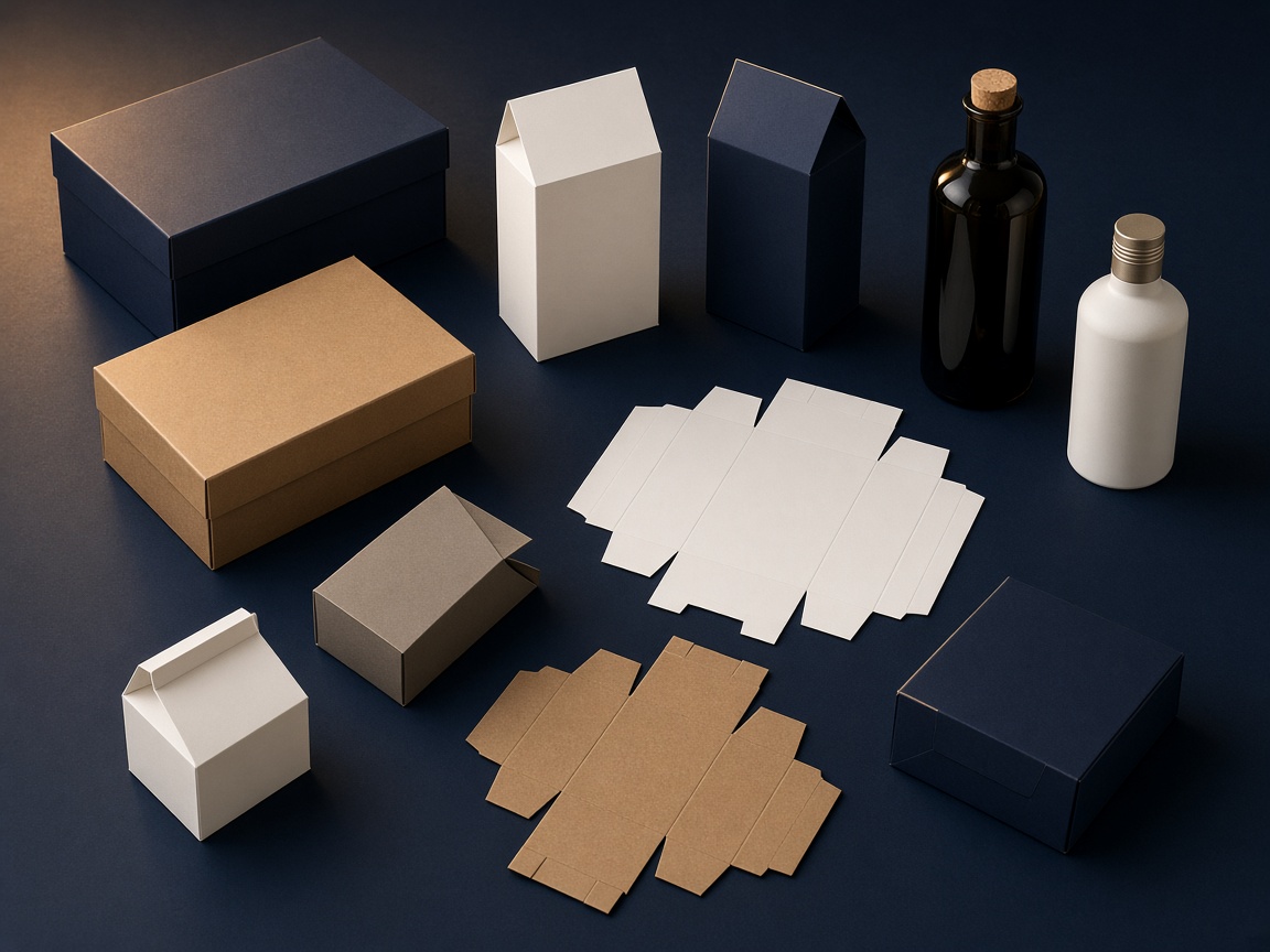 AI-generated visual representation of Packaging Mockups