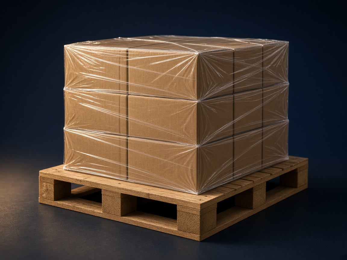 AI-generated visual representation of Pallet Packaging