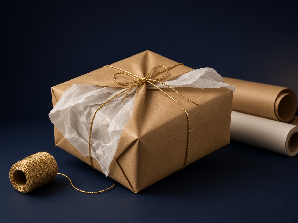 AI-generated visual representation of Paper Wrap Packaging